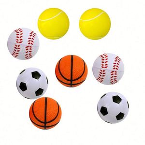 Ballon anti-stress en forme de ballon de basket en mousse PU avec impression de logo personnalisé, jouet promotionnel pour le sport - Product Image 6