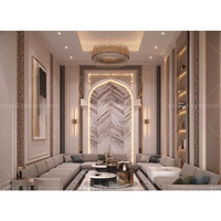 Classique marocain Majlis canapé luxe arabe Majlis plancher sièges Antique cadre en bois canapés meubles