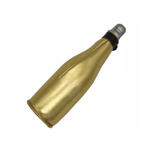 कस्टम नियोप्रीन ज़िप-अप बोतल जैकेट शैम्पेन वाइन कूलर बैग इन्सुलेशन सब्लिमेशन स्लीव्स बीयर बोतल - Product Image 6