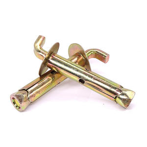 Koolstofstaal Geel Zink Kwaliteit 8.8 Muur Hanger Hout 90 Graden L Type Ankerbout Voor Boiler - Product Image 5