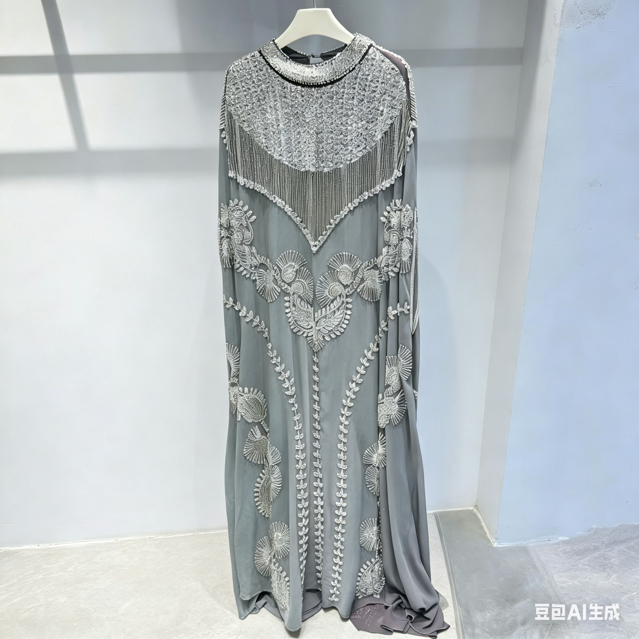 Forro modal gris plata