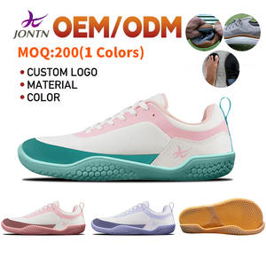 Fabbrica 1000MOQ Custom Logo a piedi nudi scarpe S1042 in vera pelle Slip-On messa a terra Zapatillas Para <span class=keywords><strong>Trekking</strong></span> per la primavera autunno - Product Image 1