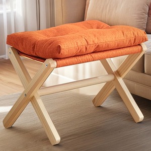 Petit tabouret de ménage en bois massif au design moderne pour le salon <span class=keywords><strong>table</strong></span> basse canapé pied porte banc <span class=keywords><strong>à</strong></span> <span class=keywords><strong>langer</strong></span> ou repose-pieds - Product Image 1