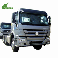 Camion tracteur en afrique, taille 371hp 420hp 6x4 10 roues tête de remorque 40 tonnes 20 cubes
