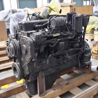 QSC8.3 para ensamblaje de motor diésel Cummins DCEC, refrigerado por agua, 6 cilindros, 4 tiempos, 186KW, 224KW, 250HP, 300HP, 2000RPM