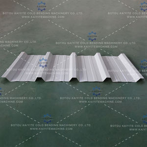 Vollautomatische IBR-Dachplatten-Formmaschine, Trapezförmige Dachziegel-Herstellungsanlage, Metall-Dachrollformsystem - Product Image 6