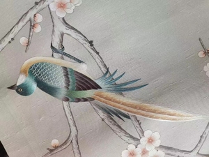 <span class=keywords><strong>Carta</strong></span> <span class=keywords><strong>da</strong></span> <span class=keywords><strong>parati</strong></span> chinoiserie in seta dipinta a mano di lusso con fiori di Magnolia dipinti a mano <span class=keywords><strong>per</strong></span> soggiorno - Product Image 6