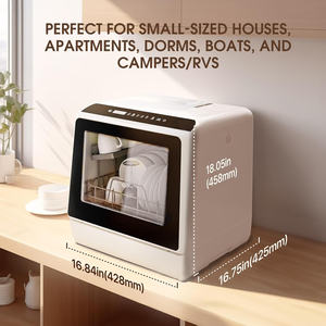 Vente flash : mini lave-vaisselle électrique automatique pour la cuisine, design portable et compact pour la maison - Product Image 2