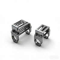 Support de pulvérisateur de pesticides en acier inoxydable usiné CNC - AS150U, support fixe QS9L-M pour tuyau de 20-25 mm
