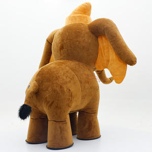 Costume de mascotte d'éléphant gonflable personnalisé, 2m 2.6m, en peluche, pour bébé, motif dessin animé, mignon, marchant, à vendre - Product Image 6