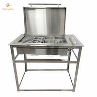 Barbecue extérieur au propane à 4 brûleurs Allumage électronique 56,000 BTU Grilles de cuisson en fonte Grille chauffante Barbecue tout-terrain