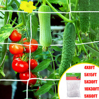 1 Pack wasserdichtes Hochleistungs-Nylon gitter Tragbares Garten netz für Kletter pflanzen für Gurken und Gemüse