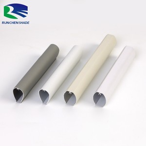 מעקה תחתון אלומיניום עגול התחתון רכיבים עיוורים רצועות וילון אביזרים וילון צל מעקה תחתון - Product Image 3