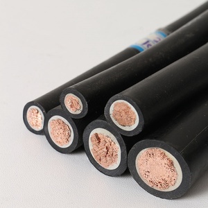 90mm2 Stranded Copper Conductor 1/0 2/0 3/0 4/0 Rubber Sheath Welding Machine Cable 35mm2 H01N2-D Welding Cable - Product Image 2