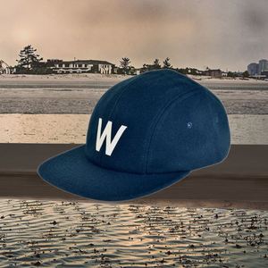 Casquette Snapback en Laine Non Structurée avec Logo en Feutre et Motif Lettres pour Sports de Plein Air - Product Image 4
