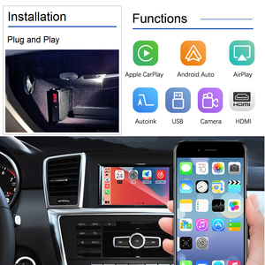 Módulo Carplay NTG4.5 Ben Z Becker para Mercedes Benz B C E CLA GLA GLK ML, Android Auto, Mirror Link, Radio, AirPlay, Función Car Play - Product Image 4