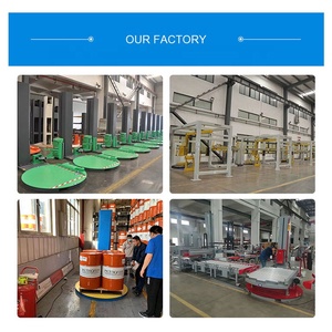 <strong>Full</strong> <strong>Automatic</strong> Vertical Turntable Plastic Stretch Film <strong>Shrink</strong> Pallet Wrapper Wrapping <strong>Machine</strong> Price - Product Image 4