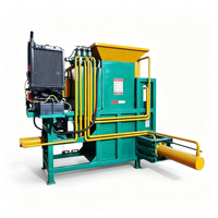 Presse à balles de paille à moteur hydraulique trois cylindres entièrement automatique pour ensilage et aliments pour animaux, certifiée CE, haute productivité