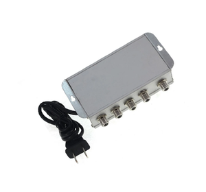 <span class=keywords><strong>Amplificateur</strong></span> répartiteur de télévision par câble 20dB <span class=keywords><strong>amplificateur</strong></span> de Signal d'<span class=keywords><strong>antenne</strong></span> de télévision numérique équipements de télévision à domicile 45Mhz à 860MHz prise ue 220V - Product Image 2