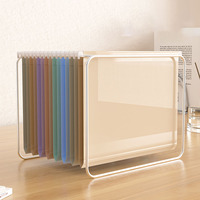 Carpeta de Archivo con Clip A4 (Material PP), Carpeta de Índice para Clasificación de Documentos, Especializada para la Organización de Oficina