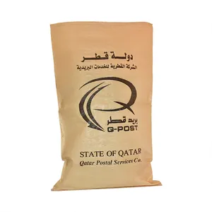 Neues Material Kunststoff 50kg pp gewebte Beutel gewebe für Samen Getreide Reis beutel pp gewebter Sack webt Plastik verpackungs beutel