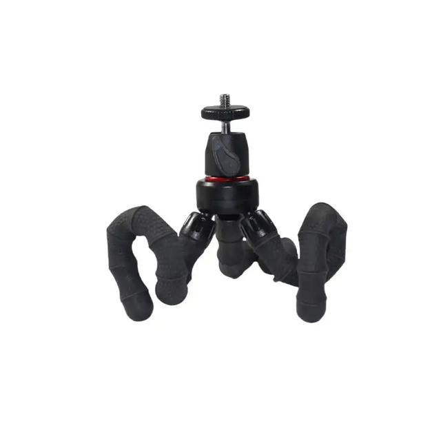 Portable Flexible Multi-functional Octopus Tripod Selfie Stick Mini Camera Tripod with Ball Head for Vlog Video Recording