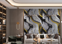 Autocollant mural auto-adhésif moderne gaufré de qualité commerciale, imperméable et polyvalent, très résistant pour la maison, le bureau, l'hôtel, la villa
