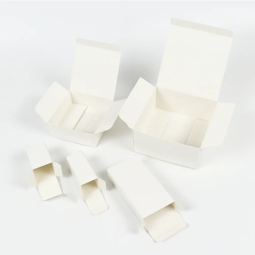 Cajas de correo blanco postal Crown Win para packiging UV spot Ready stock caja magnética de regalo Emballage cosmetiques spot UV cajas de papel