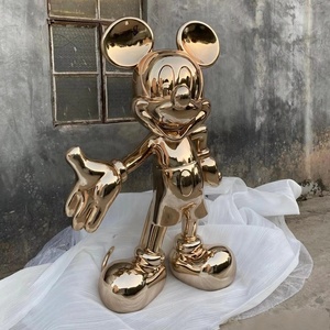 Arte de resina ligero personalizado, decoración 3D, acabado de alto brillo, fibra de vidrio, música galvanizada duradera, pirámide corporativa - Product Image 1