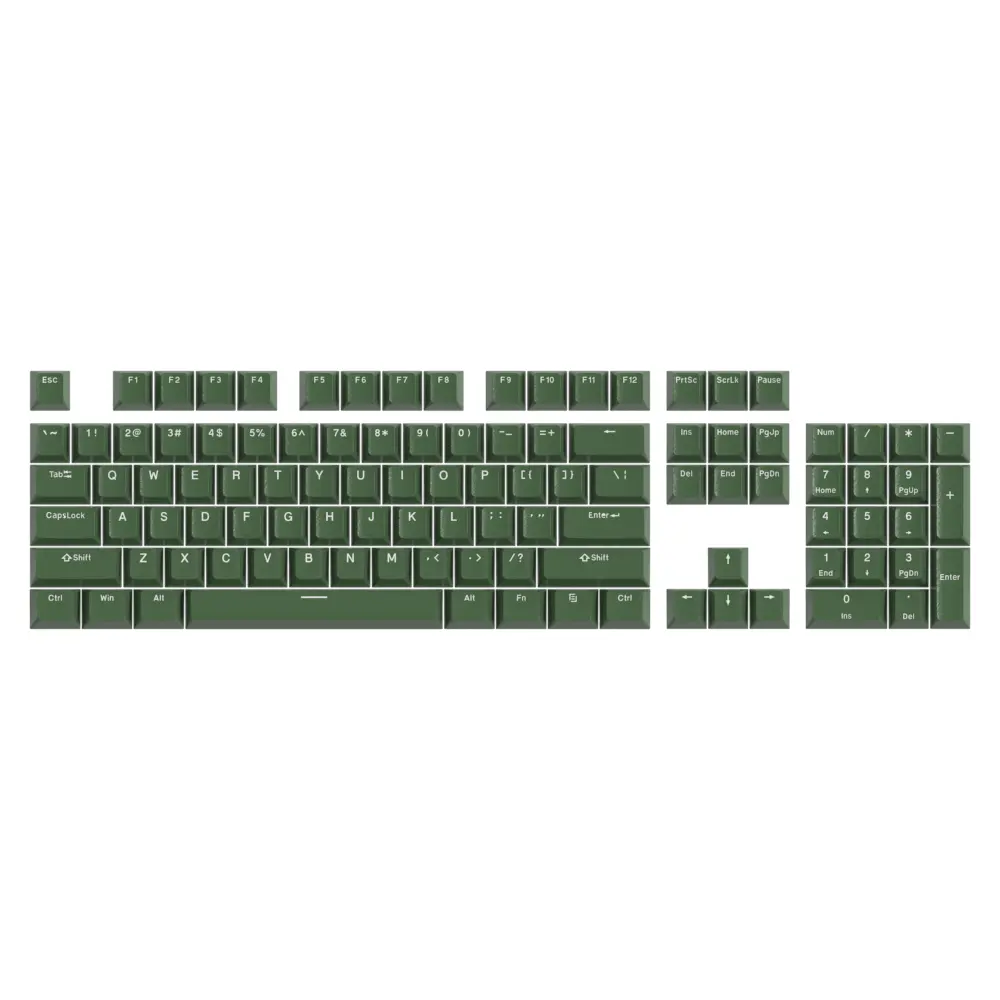 Daye pbt keycap keren DIY oem 104 tutup kunci injeksi warna ganda keycap untuk keyboard mekanik tombol cherry mx