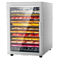 16-laags commerciële voedseldroger, desydrateur alimentaire, fruit- en groentedroger, industriële uiendroger, voedseldrogerkast