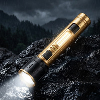 Nouvelle lampe de travail latérale COB, lampe torche rechargeable à zoom haute luminosité pour le camping et la randonnée