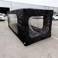Protection anti-poussière d'intérieur de tente de couverture de garage de voiture gonflable d'installation rapide