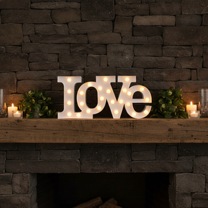 Letreros retro a pilas <span class=keywords><strong>con</strong></span> forma de letras de feria, lámparas decorativas LED estilo carnaval - Product Image 1