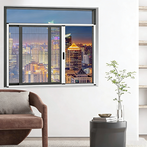 <span class=keywords><strong>Moustiquaire</strong></span> invisible <span class=keywords><strong>pour</strong></span> fenêtre, en aluminium, pliable, sans perçage, coulissante, à <span class=keywords><strong>rail</strong></span> bas, anti-moustiques, <span class=keywords><strong>pour</strong></span> la maison - Product Image 2