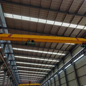 Grúa Puente Monoviga de Diseño Compacto con Capacidad de 2 Toneladas y Polipasto Eléctrico de Cadena para Pequeños Talleres, Almacenes Interiores y Manipulación de Materiales - Product Image 2