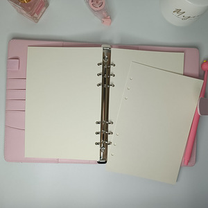 Papel de Recambio para Cuaderno A6 Preperforado, Hojas Sueltas de Escritura Suave para Planificador de 6 Anillas, Material de Oficina - Product Image 2