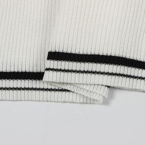 Été Y2k Décontracté Chic Tricot Côtelé Lettre Personnalisée Logo Imprimé Débardeur Sans Manches Tricoté Bodycon <span class=keywords><strong>Mini</strong></span> Robe pour Femmes Dames - Product Image 5