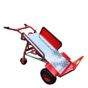 Electric Four-Wheel <b>Platform</b> Dolly for & <b>Trolleys</b> with OEM Customization for Factory or Warehouse Use - Product Image 3