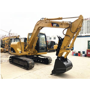 Excavadora de cadenas Caterpillar 307 usada de alto rendimiento, 7 toneladas, pocas horas de trabajo, componentes Hengli, capacidad de la cucharón de 0.33m, 36500W - Product Image 1