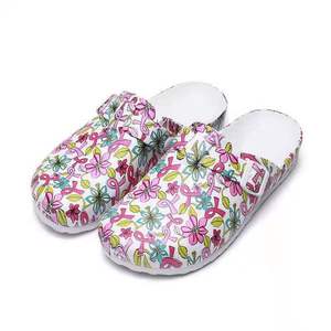 Échantillon gratuit de pantoufles en EVA pour fille, chaussures jetables antidérapantes augmentant la hauteur pour le printemps - Product Image 3