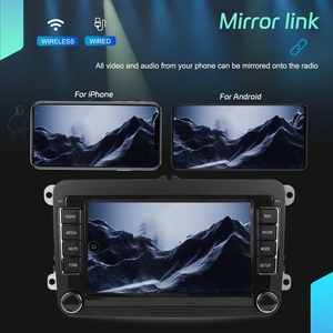 Podofo 7 ''4 64G <span class=keywords><strong>Android</strong></span> Autoradio Wireless Carply/<span class=keywords><strong>Android</strong></span> Auto GPS <span class=keywords><strong>WIFI</strong></span> BT FM für Volkswagen/VW/PASSAT/POLO/GOLF 5 6/TOURAN - Product Image 3