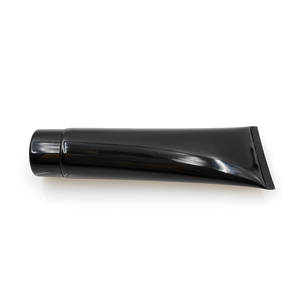 Black Color Matte Cosmetic <b>Tube</b> for Cream, <b>Plastic</b> Cosmetic Soft <b>Tubes</b> Container/ Sun Cream <b>Tube</b> Cosmetics <b>Plastic</b> PE Packaging - Product Image 3