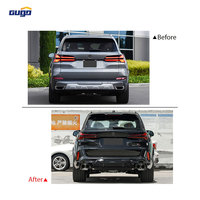 Harga Pabrik GUGO Bodykit Mobil untuk BMW X5 G05 LCI 2023+ Upgrade X5M Conversion Kit Black Warrior Bumper Grille Side Skirts