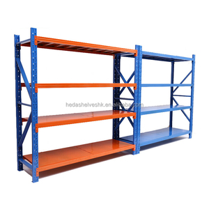 Estantería metálica ajustable sin tornillos Heda Racking y estanterías de almacenamiento para almacén, estantería metálica de carga media. - Product Image 5