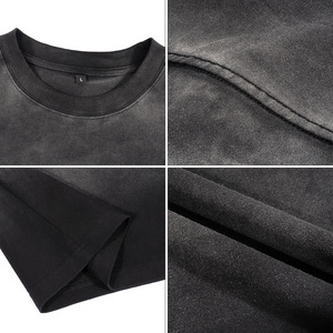 I tee in versione corta e larga a spruzzo Premium abbinano magliette da uomo corte con <span class=keywords><strong>tutto</strong></span> - Product Image 3