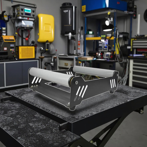 Rak <span class=keywords><strong>Display</strong></span> Roda Mobil Universal Onlyoa, Dudukan Roda Detailing dengan Alas Berputar untuk Bengkel Mobil dan Garasi - Product Image 6