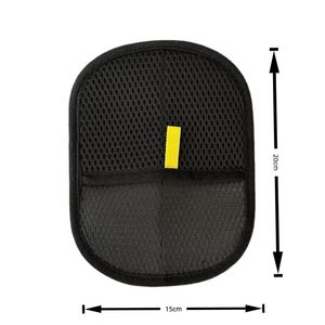 Gant anti-poils statiques pour animaux de compagnie, brosse noire anti-peluches avec grande forme d'œil pour chats et chiens, outil de toilettage portable pour animaux - Product Image 3