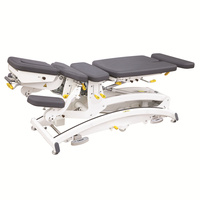 Table de chiropratique électrique multifonctionnelle, table de flexion et de traction, table de physiothérapie et d'ostéopathie, table de mobilisation de décompression