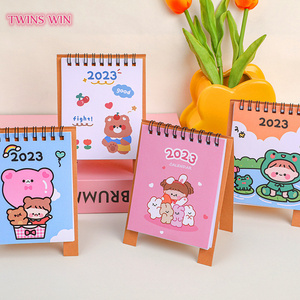 Năm Mới Quà Tặng Giấy Đứng Lịch Trình Kế Hoạch Máy Tính Xách Tay Thủ Công Ccustom 2025 Mini Máy Tính Để Bàn Lịch 405 - Product Image 2